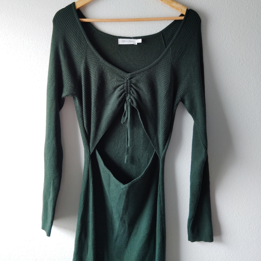 All In Favor Knit Long Sleeve Dress - Picture 2 of 7